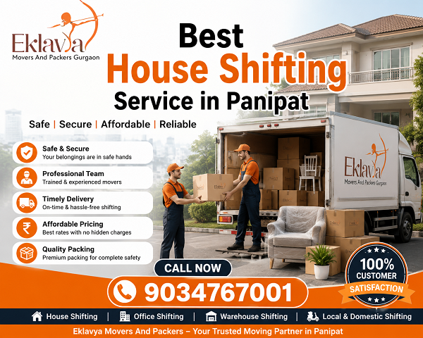 Best House Shifting Service in Panipat