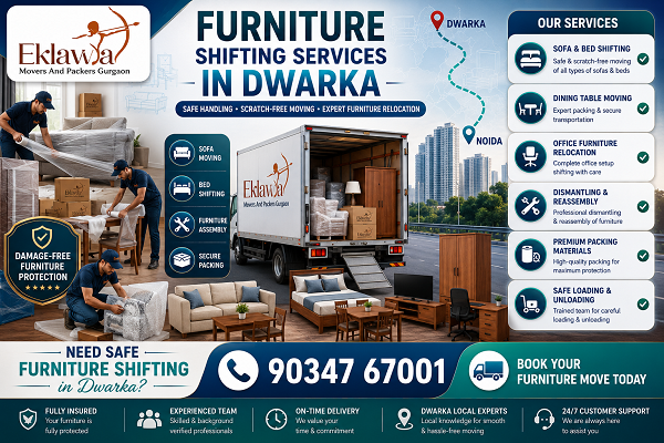 Furniture Shifting Services Dwarka